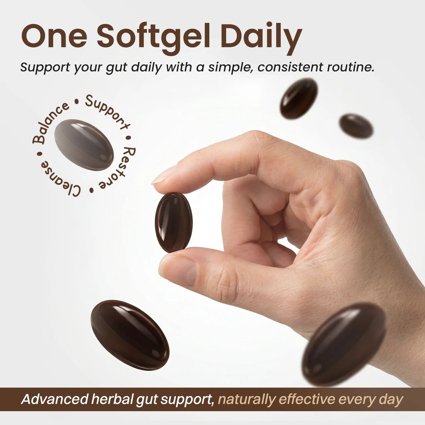 TryBloom Black Walnut Wormwood Clove Capsules