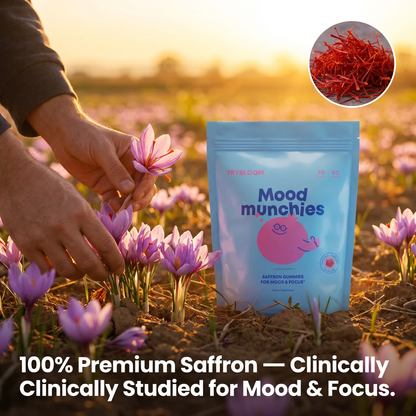 Natural Saffron Mood & Focus Support for Kids